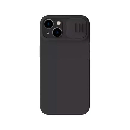Nillkin - iPhone 15 Plus Camshield Silky Soft Liquid Sillicon - Black