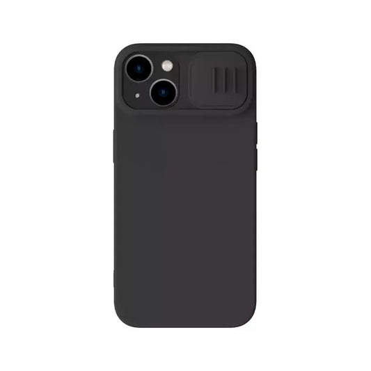 Nillkin - iPhone 15 Plus Camshield Silky Soft Liquid Sillicon - Black