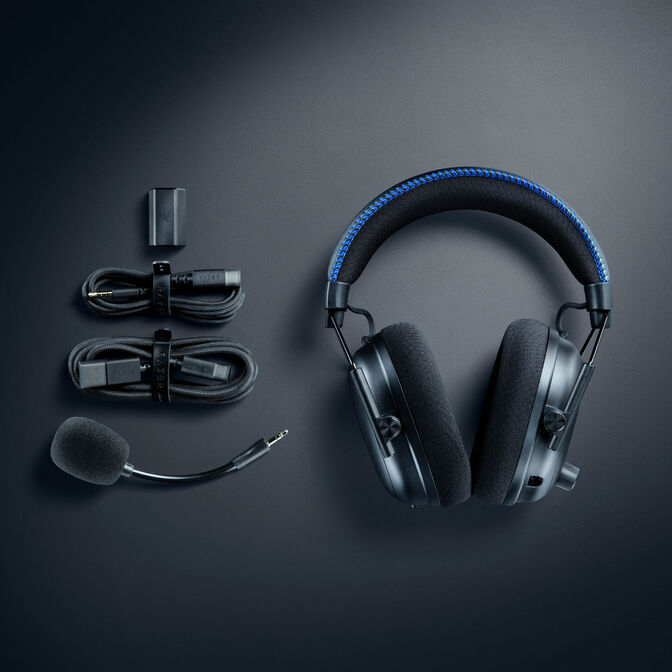Razer - Blackshark V3 PRO - Wireless ANC Esports Headset - Black - PS5
