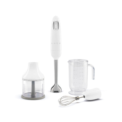 Smeg - Hand Blender White + Accessories (HBF03WHEU)