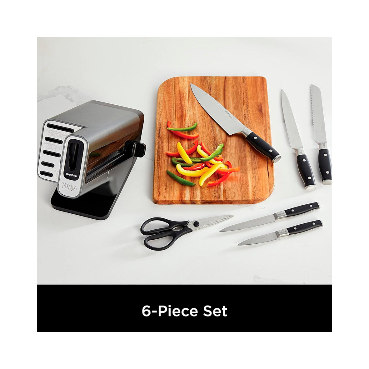 Ninja - Foodi Staysharp Knife Block (K32006EU)