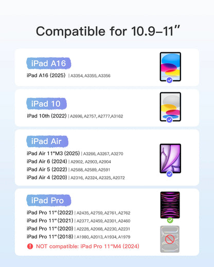 Inateck - Ipad 10/11 th Gen Keyboard Case
