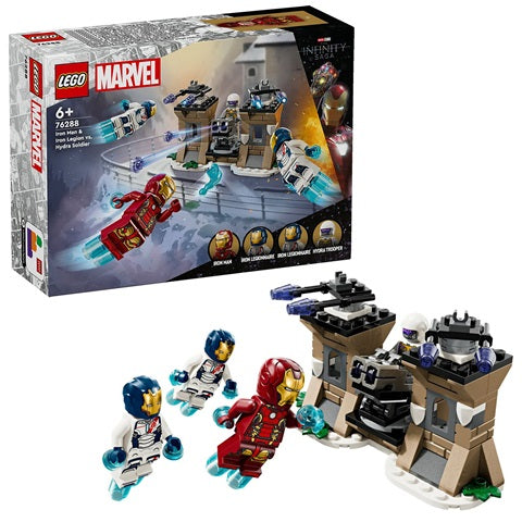 LEGO Marvel - Iron Man & Iron Legion vs Hydra Soldier (76288)