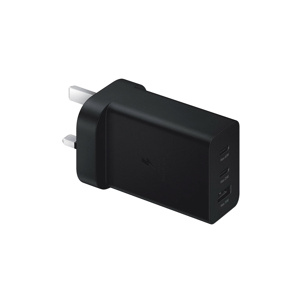 Samsung - 65W Power Adapter Trio- 2x USBC 1x USBA - UK