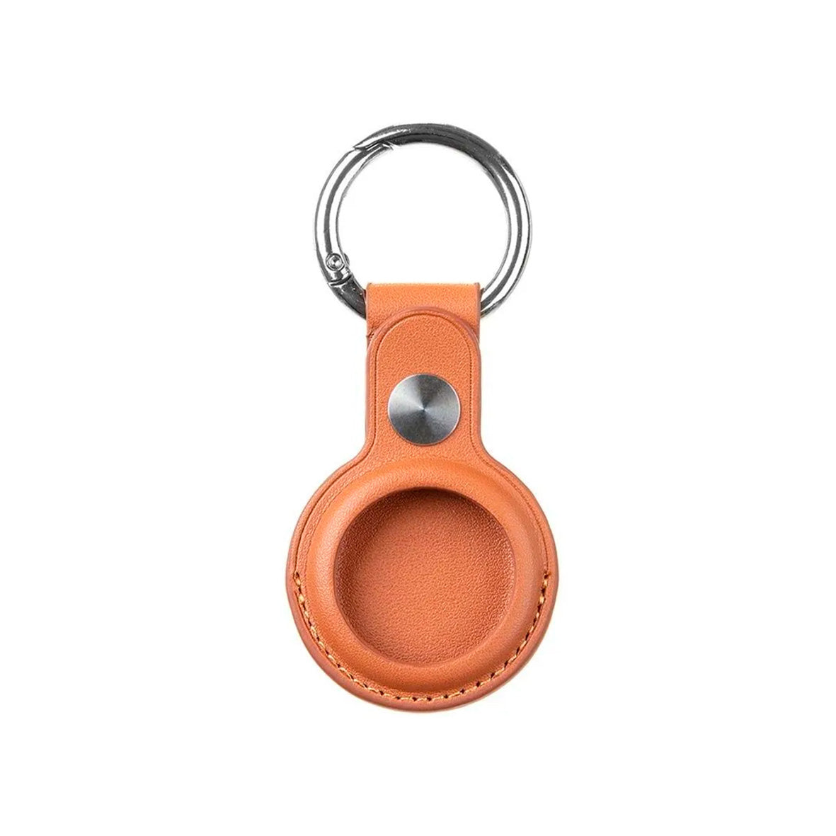 Tactical - Airtag Beam Leather - Keyring Brown
