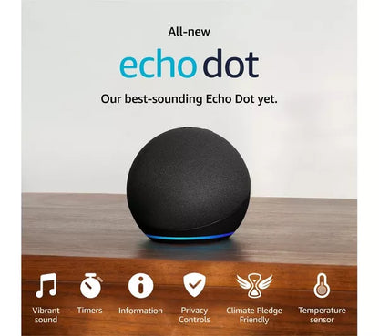 Amazon - Echo Dot Speaker - 5th Gen