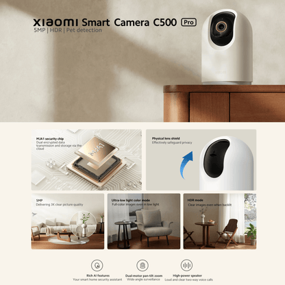 Xiaomi - Smart Camera Pro 3k C500