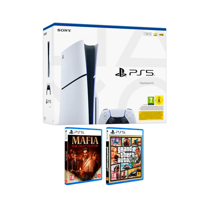 Playstation 5 Disc Bundle - Mafia the Old Country & Grand Theft Auto V