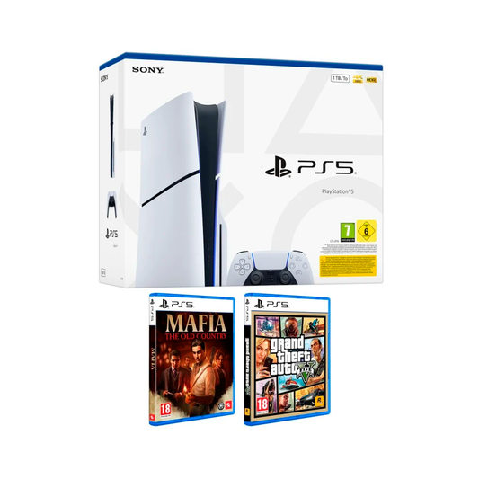Playstation 5 Disc Bundle - Mafia the Old Country & Grand Theft Auto V