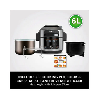 Ninja - Foodi 11 in 1 SmarLid Multi-Cooker 6L. (OL550EU)