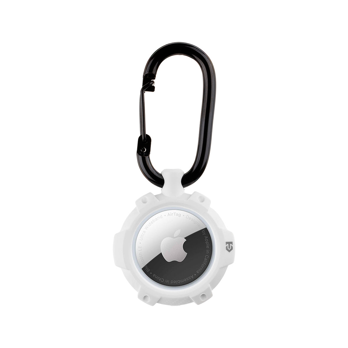 Tactical - Airtag Beam Rugged- Keyring White