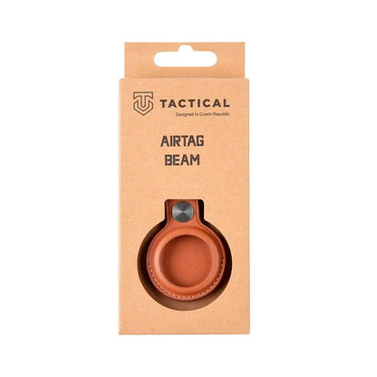 Tactical - Airtag Beam Leather - Keyring Brown