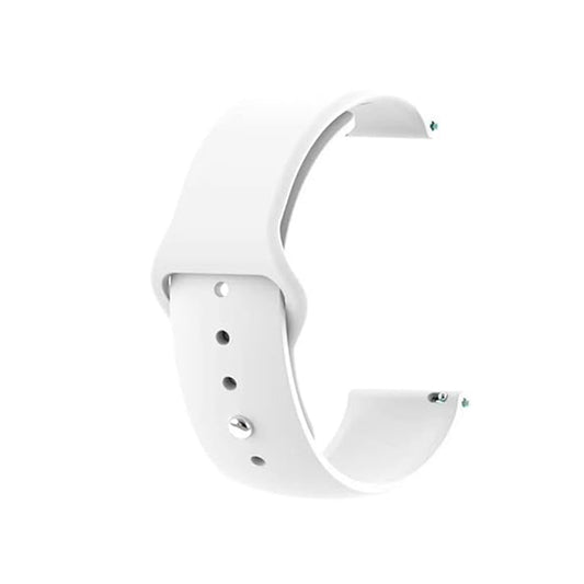 Tactical - Watch 22mm - Silicone Band - White