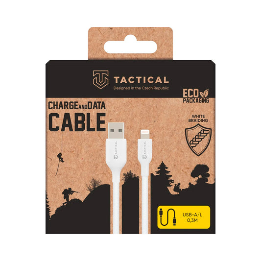 Tactical - Stitch Thread Cable USB-A / Lightning 0.3m