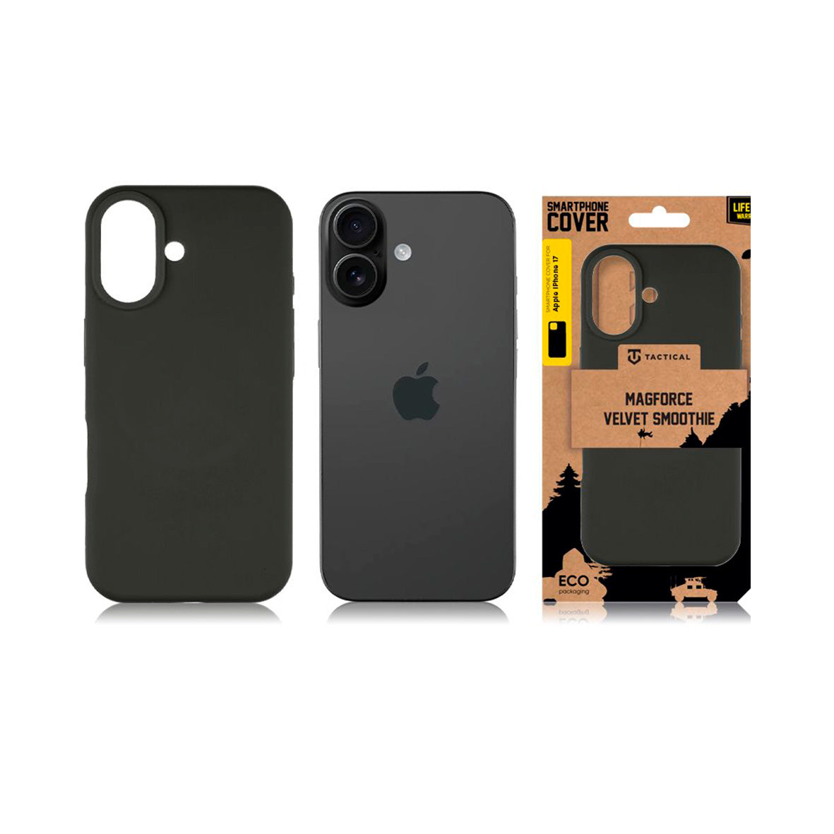 Tactical - iPhone 17 MagForce Velvet Smoothie Cover - Bazooka