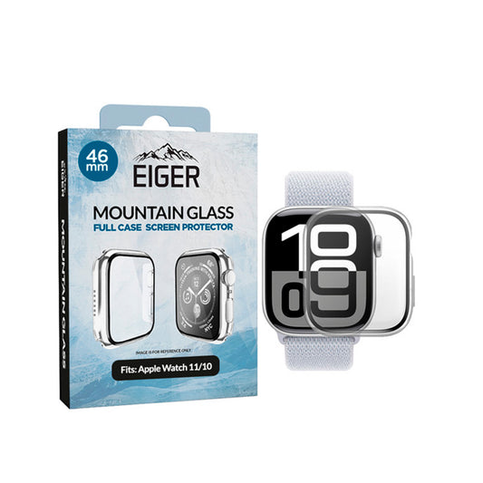 Eiger - Apple Watch 46mm Glass Full Screen Protector S10/11