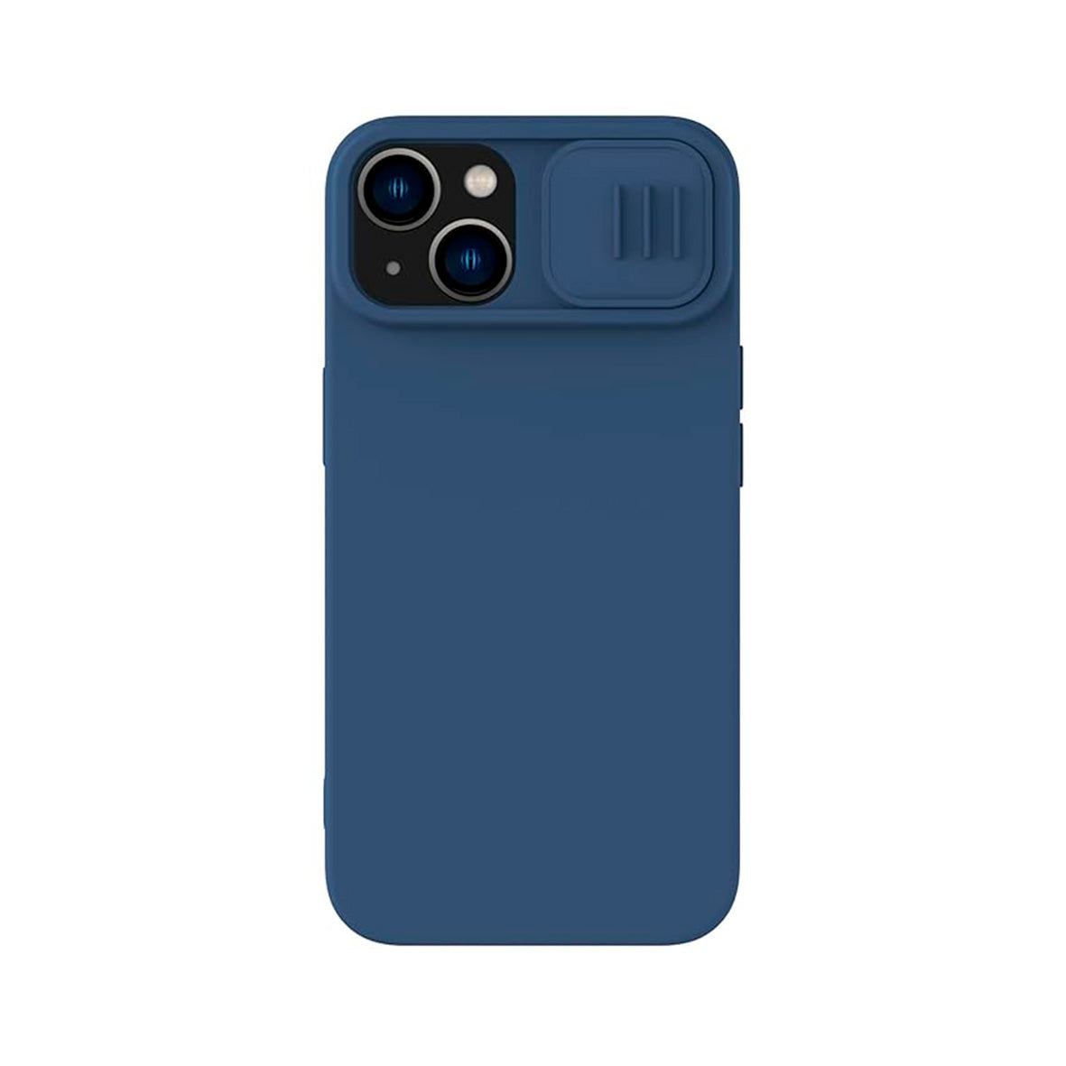 Nillkin - iPhone 15 Camshield Silky Soft Liquid Sillicon - Blue