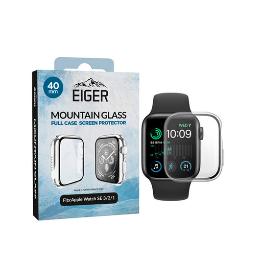 Eiger - Apple Watch 40mm Glass Full Screen Protector SE2/3