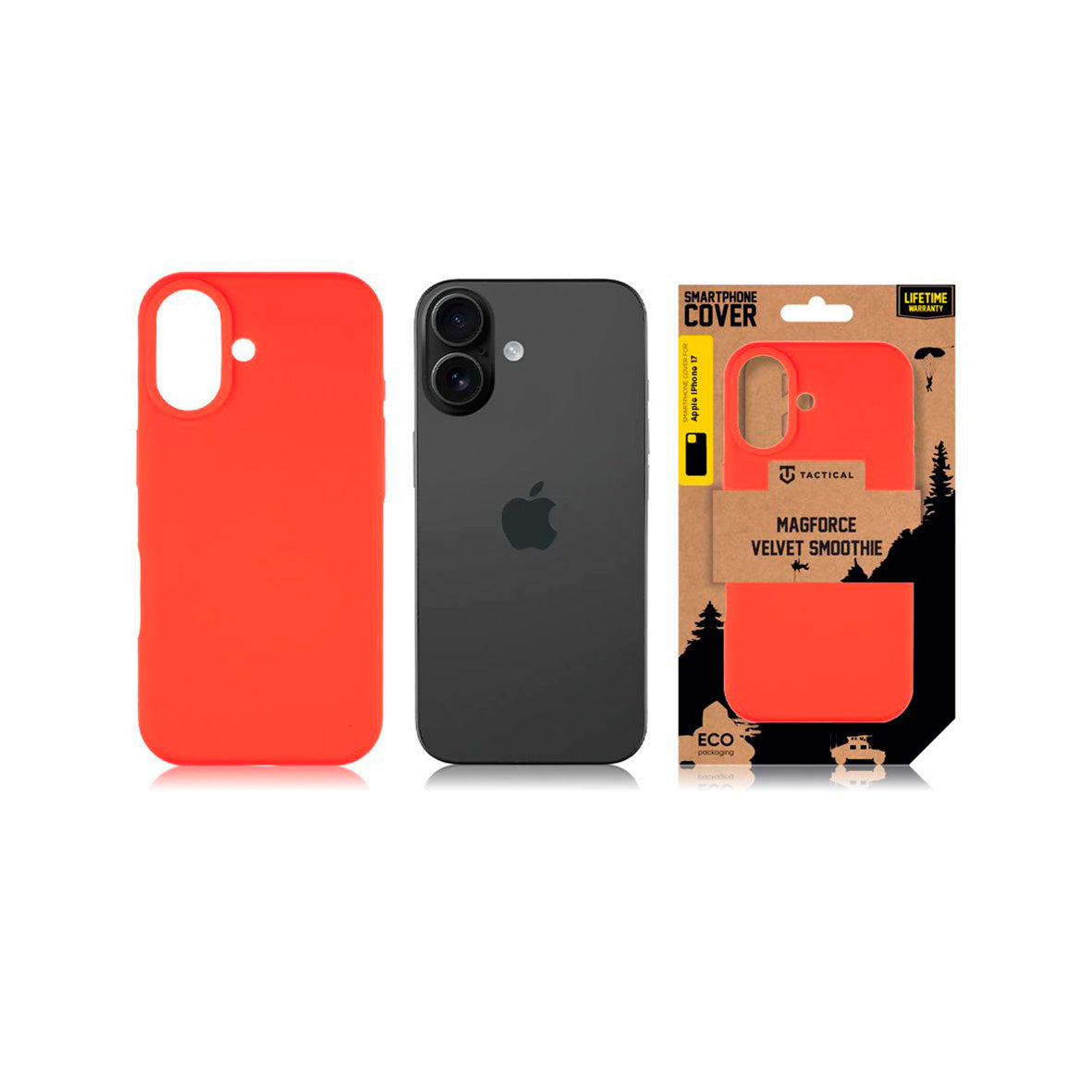 Tactical - iPhone 17 MagForce Velvet Smoothie Cover - Chilli