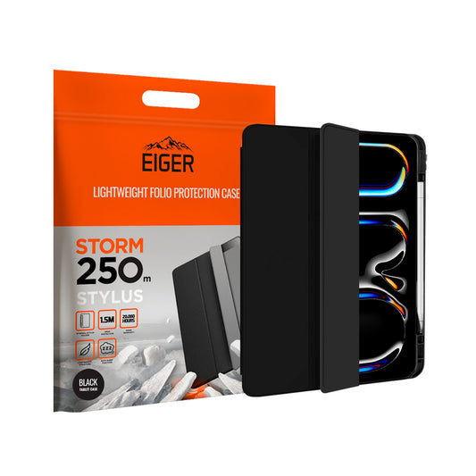 Eiger - iPad Pro 13 2024/25 Storm 250m Case - Black
