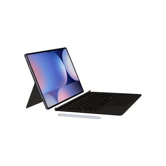 Samsung - Galaxy Tab S10+, S9+ & S9 FE+ AI Book Cover Keyboard Case - Black