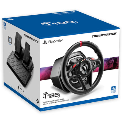 Thrustmaster - T128 Driving Wheel - PS5/PS4/PC