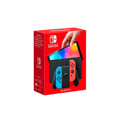 Nintendo Switch OLED (Neon Blue/Neon Red)