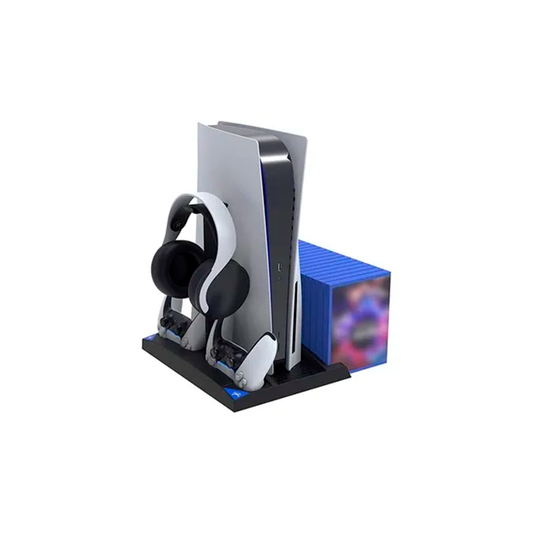 Vertical Stand with Cooling & Charging Station - PS5