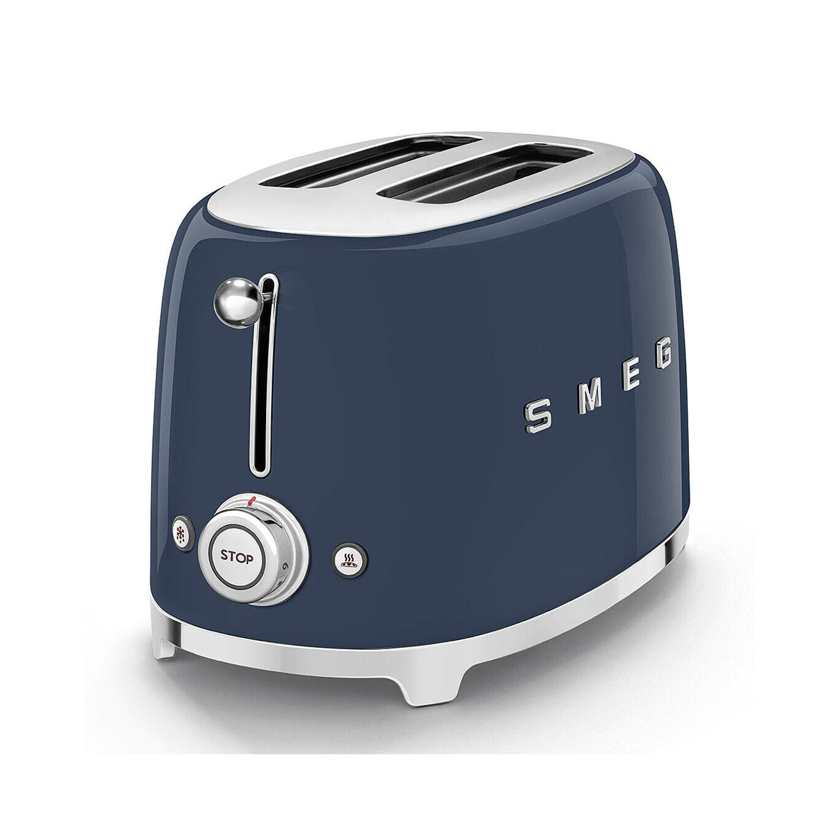 Smeg - Toaster 2 Slice, 2 Slot Bright Blue (TSF01NBEU)