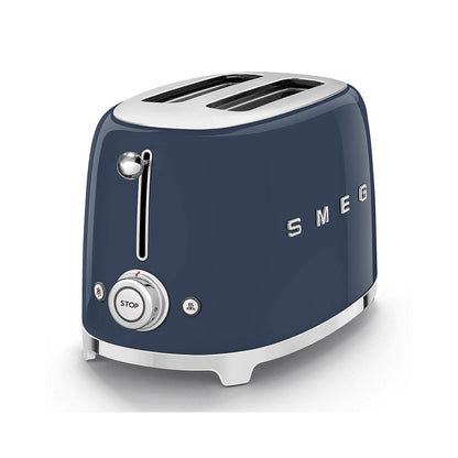 Smeg - Toaster 2 Slice, 2 Slot Bright Blue (TSF01NBEU)