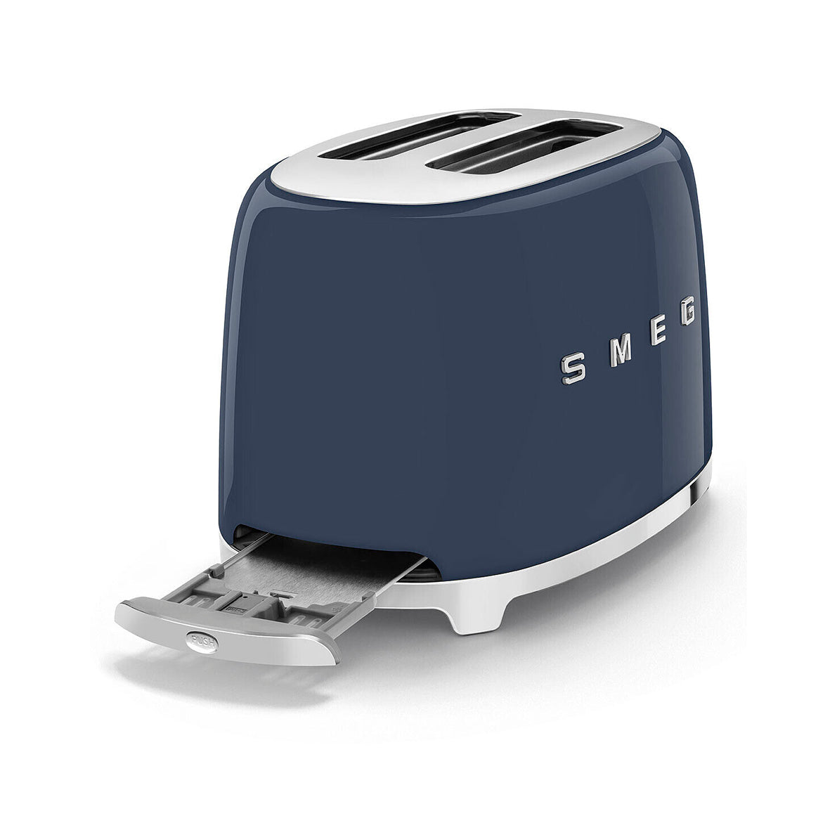 Smeg - Toaster 2 Slice, 2 Slot Bright Blue (TSF01NBEU)