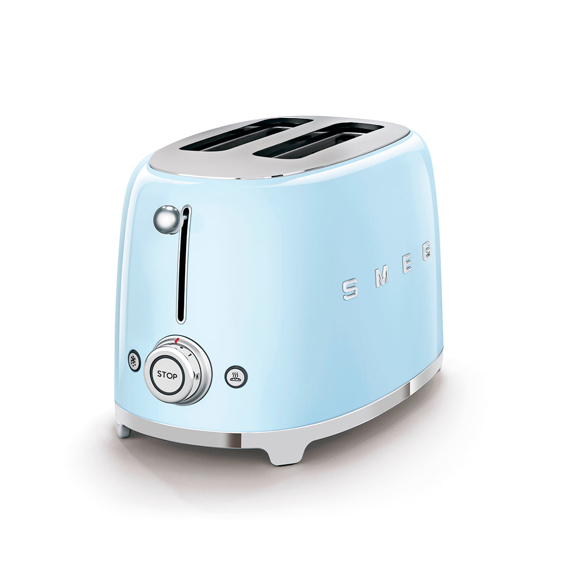 Smeg - Toaster 2 Slice, 2 Slot Blue (TSF01PBEU)