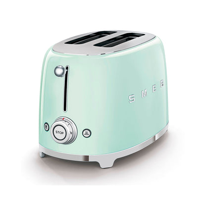 Smeg - Toaster 2 Slice, 2 Slot Pastel Green (TSF01PGEU)