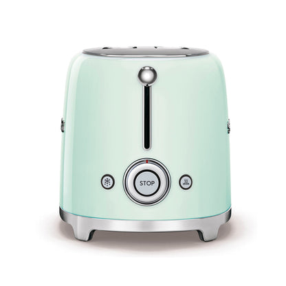 Smeg - Toaster 2 Slice, 2 Slot Pastel Green (TSF01PGEU)