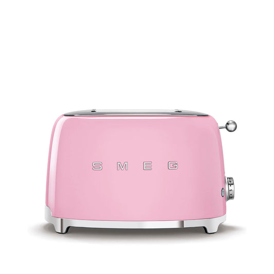 Smeg - Toaster 2 Slice, 2 Slot Pink (TSF01PKEU)