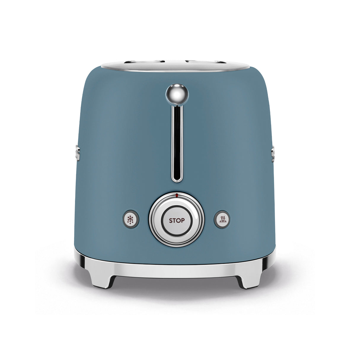 Smeg - Toaster 2 Slice, 2 Slot Matt Blue (TSF01SBMEU)