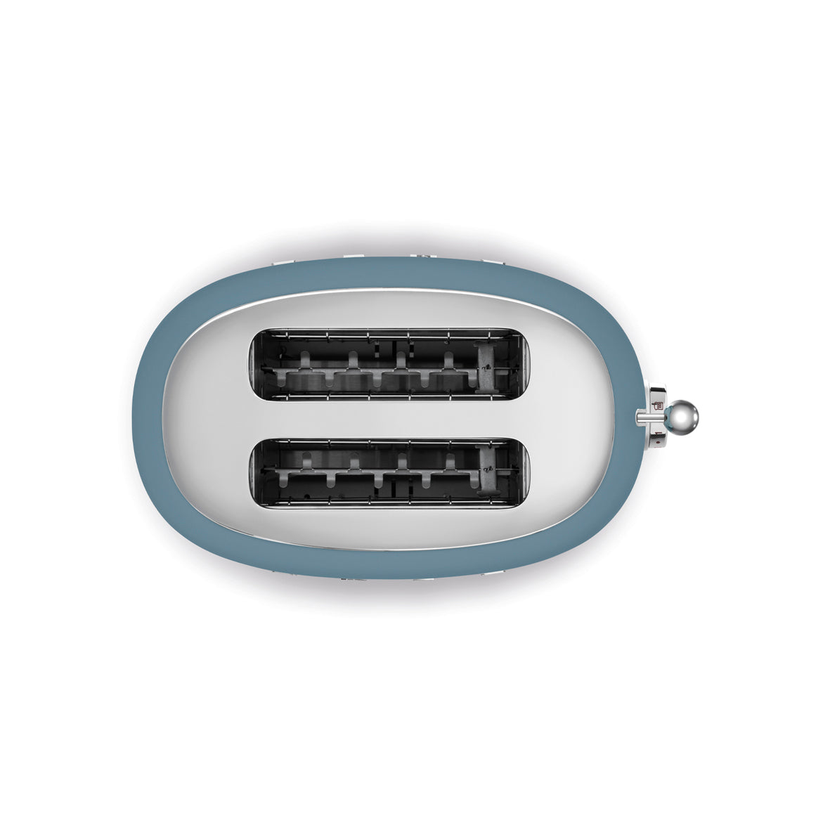 Smeg - Toaster 2 Slice, 2 Slot Matt Blue (TSF01SBMEU)