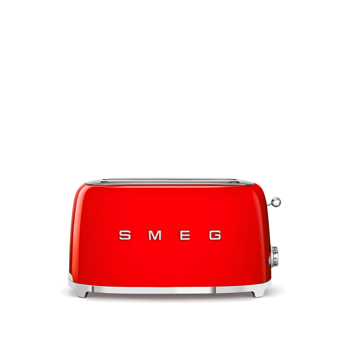 Smeg - Toaster 4 Slice, 2 Long Slot Red (TSF02RDEU)