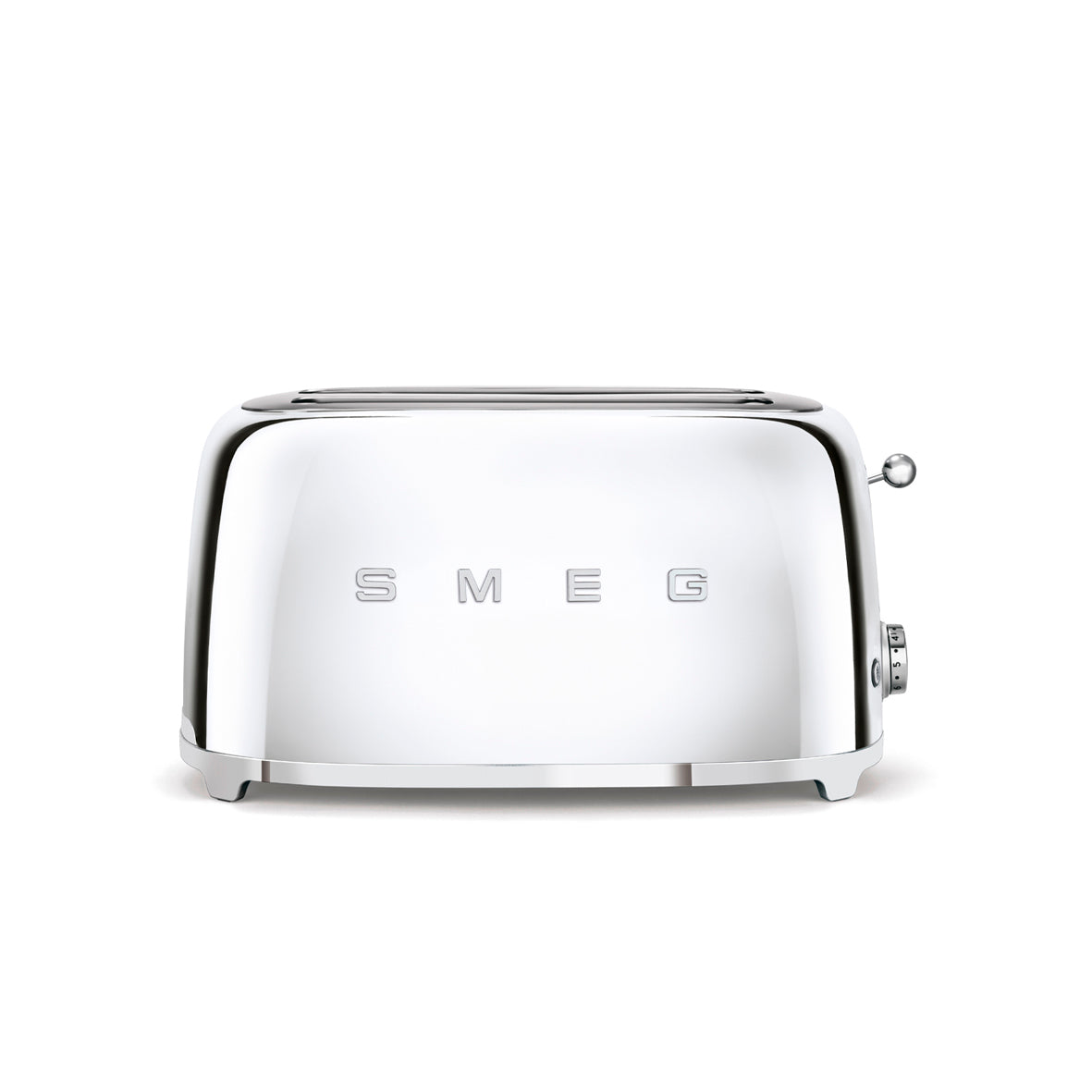 Smeg - Toaster 4 Slice, 2 Long Slot Steel (TSF02SSEU)