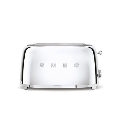 Smeg - Toaster 4 Slice, 2 Long Slot Steel (TSF02SSEU)