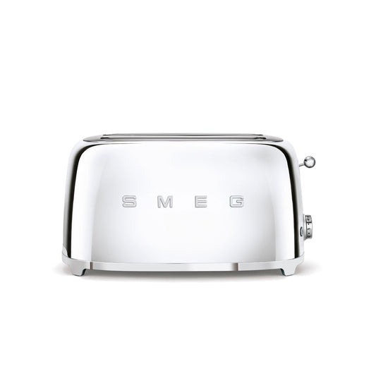 Smeg - Toaster 4 Slice, 2 Long Slot Steel (TSF02SSEU)