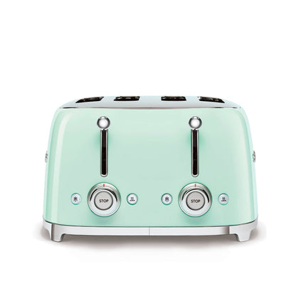 Smeg - Toaster 4 Slice Pastel Green (TSF03PGEU)
