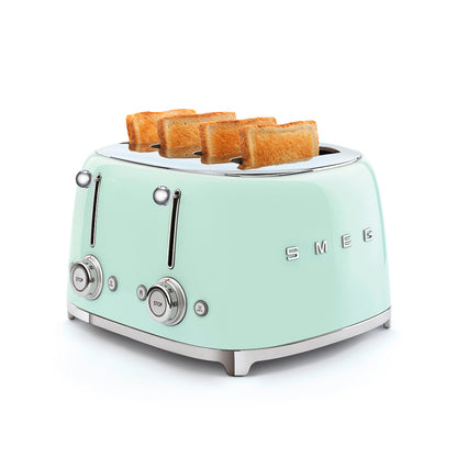 Smeg - Toaster 4 Slice Pastel Green (TSF03PGEU)