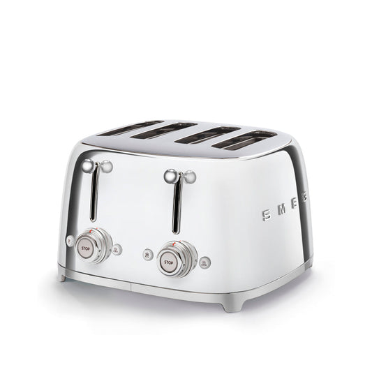 Smeg - Toaster 4 Slice Steel (TSF03SSEU)