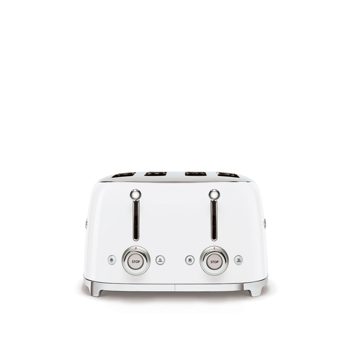 Smeg - Toaster 4 Slice White (TSF03WHEU)