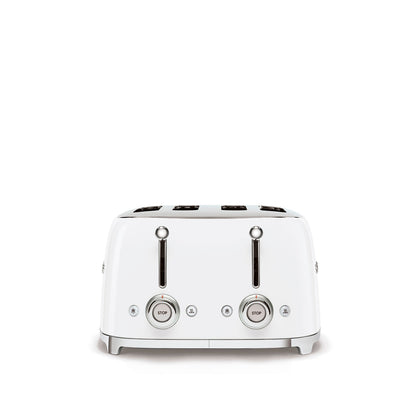 Smeg - Toaster 4 Slice White (TSF03WHEU)