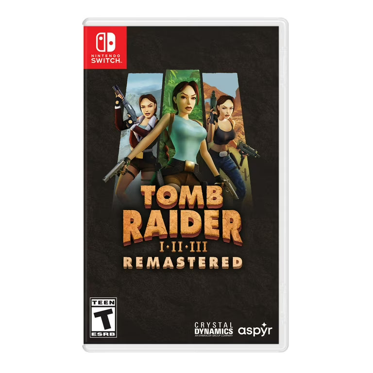 Tomb Raider I-III Remastered - Nintendo Switch