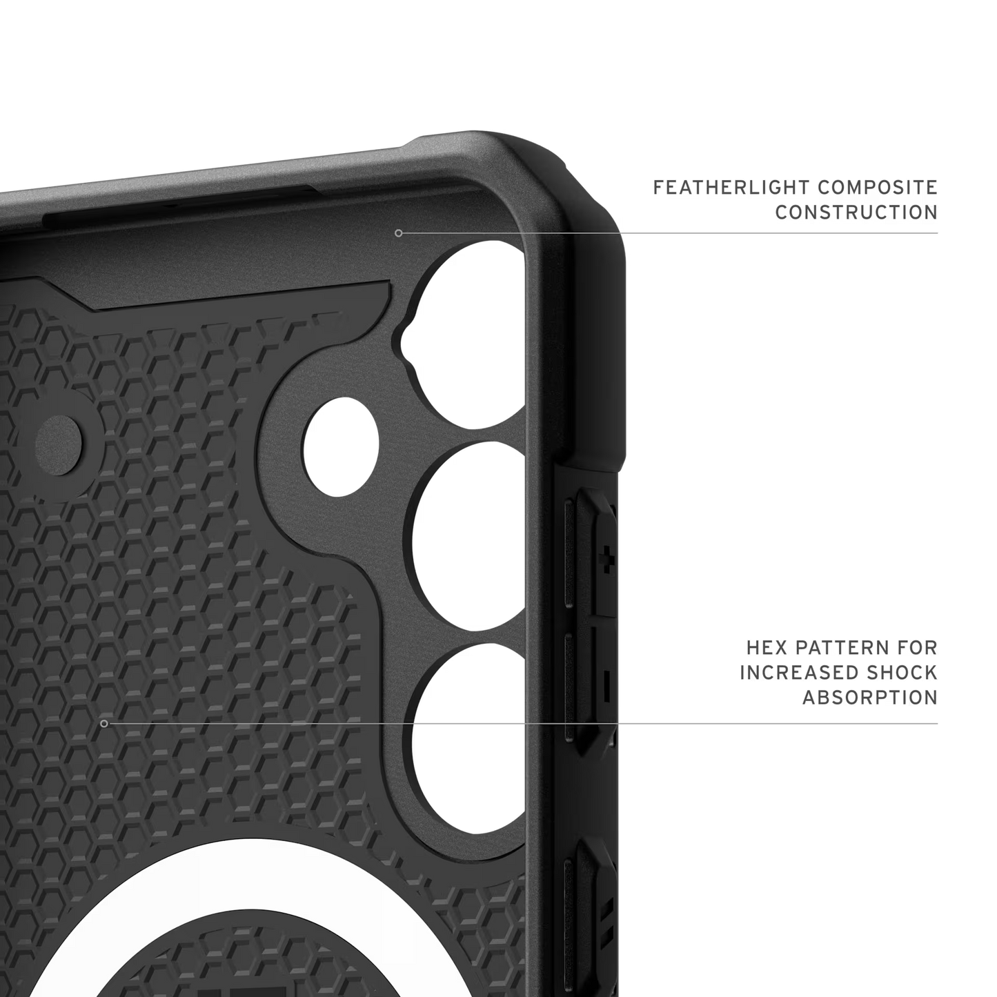 UAG - Samsung Galaxy S25 5G Pathfinder Magnet MagSafe Case - Black