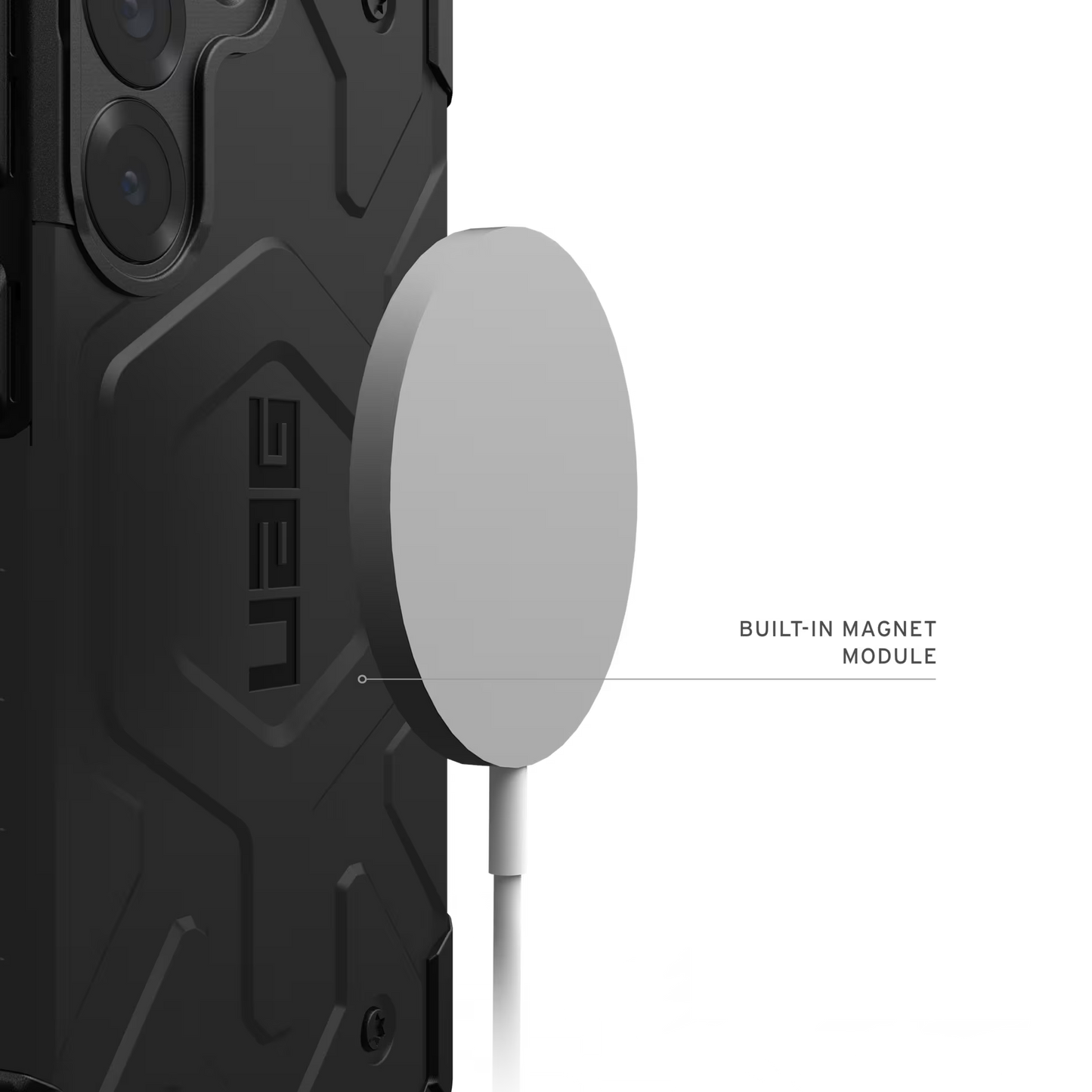 UAG - Samsung Galaxy S25 5G Pathfinder Magnet MagSafe Case - Black