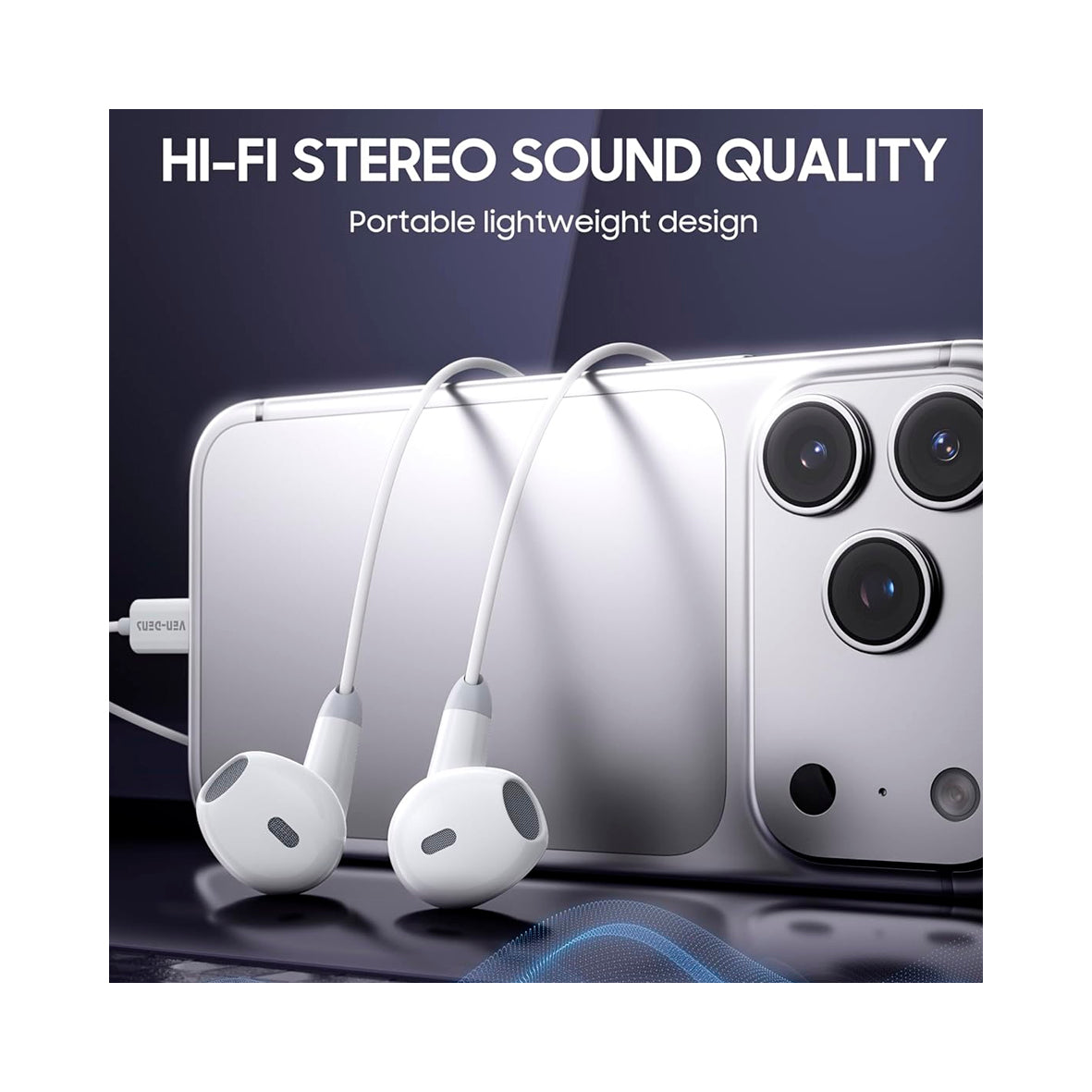 Ven-Dens - Wired Earphones Type-C